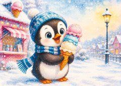 "Winter" Postcard (26-10)