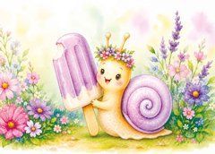 Листівка "Милий равлик" (26-4)