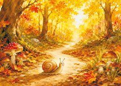 "Autumn" Postcard (26-47)