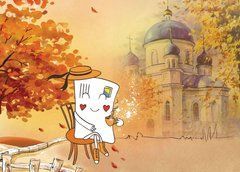 Postcard "Mrs. Postcard" (1)