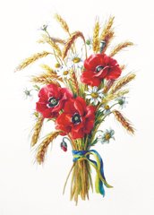 Bouquet with poppies