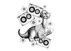 "Dinosaur" postard (26-2)