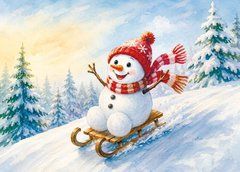 "Winter" Postcard (26-16)