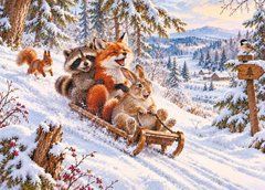 "Winter" Greeting Card (26-26)