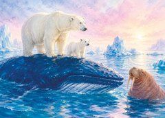 "Winter" Greeting Card (26-21) (designer cardstock)
