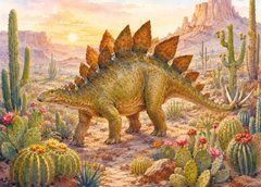 "Dinosaur" Postcard (26-5)