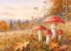 "Autumn" Postcard (26-54)