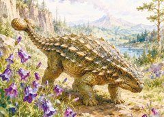 "Dinosaur" Postcard (26-6)
