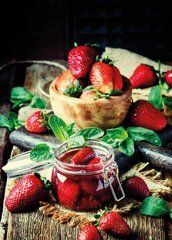 Postcard "Strawberry" (26-14)