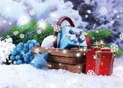 Postcard "Winter" (26-74)