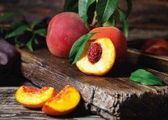 Postcard "Peaches" (26-3)