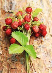 Postcard "Strawberry" (26-2)