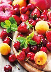 Postcard "Berries" (26-1)