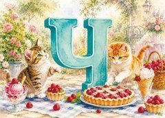 "Ukrainian Alphabet &ndash; Ch" Postcard