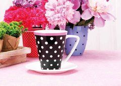 Postcard "Cup with Polka Dots"