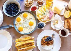 "Breakfast" Postcard (26-13)